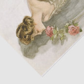 Papier Mousseline American Beauties (1909) par Harrison Fisher (Détail)