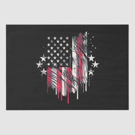 Papier Mousseline American Flag Mens USA Toddler American Flag 4e o (Recto)
