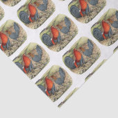 Papier Mousseline American Game Blue Reds (Détail)