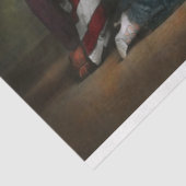 Papier Mousseline Americana - Drapeau - Naissance du drapeau américa (Détail)