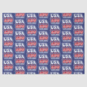 Papier Mousseline America's 250th Birthday - Groovy USA 250 (Recto)