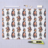 Papier Mousseline Amérindiens Amérindiens Conception Motif (Artisanat)