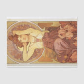 Papier Mousseline Amethyst par Alphonse Mucha (Recto)