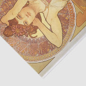 Papier Mousseline Amethyst par Alphonse Mucha (Détail)