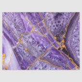 Papier Mousseline Améthyste Violette (Recto)