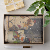 PAPIER MOUSSELINE AMIS DE NEIGE (Cadeau)