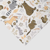 Papier Mousseline Amis de Woodland (Détail)