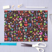 Papier Mousseline Amour (Artisanat)