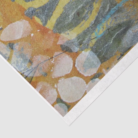 Papier Mousseline Amour Abstrait (Détail)