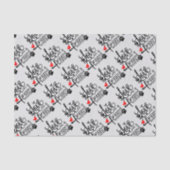 Papier Mousseline Amour avec 4 jambes (Recto)