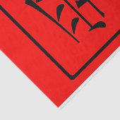 Papier Mousseline Amour chinois (Détail)