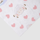 Papier Mousseline Amour des moutons (Détail)