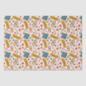 Papier Mousseline Amour du tricot (Recto)