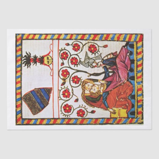 PAPIER MOUSSELINE AMOUR ÉTERNEL (Recto)