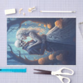 Papier Mousseline Amour Éternel, Âmes Inséparables, Amateurs Gothiqu (Artisanat)