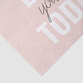 Papier Mousseline Amour Positif Vous-Même Aujourd'Hui Citation Paste (Détail)