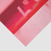 Papier Mousseline Amour rouge chic hippie de Boho (Détail)