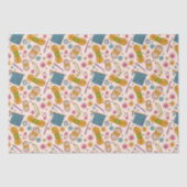 Papier Mousseline Amour tricot (Recto)