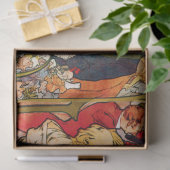 Papier Mousseline Amoureux, Alphonse Mucha (Cadeau)