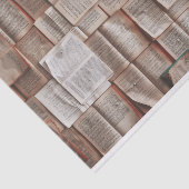 Papier Mousseline Amoureux des livres (Détail)