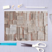 Papier Mousseline Amoureux des livres (Artisanat)