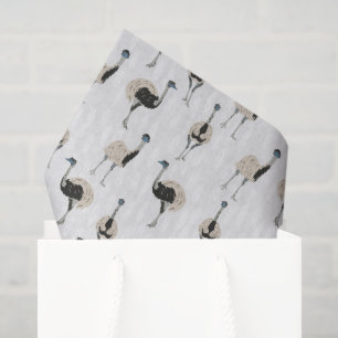 Papier Mousseline Amoureux des oiseaux d'Emus
