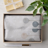 Papier Mousseline Ampoules de Noël (Cadeau)