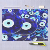 Papier Mousseline Amulettes des yeux bleus (Artisanat)