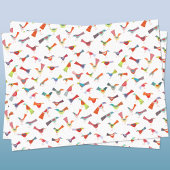 Papier Mousseline Amusant Rainbow Bird