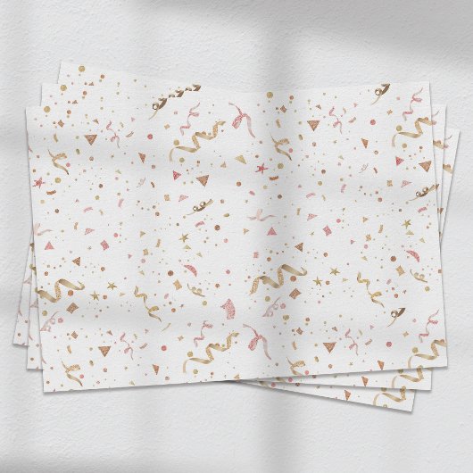 Papier Mousseline Amusants Pastel Parties scintillant Confetti