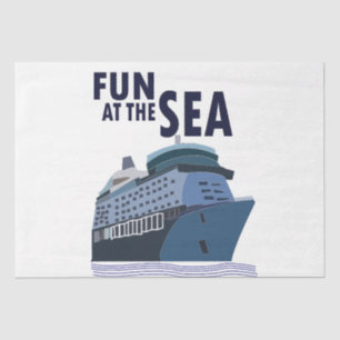 Papier Mousseline Amusement Au Sea Cruise Ship
