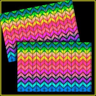Papier Mousseline [Amusez-vous avec les rayures] Motif #7a Découpage