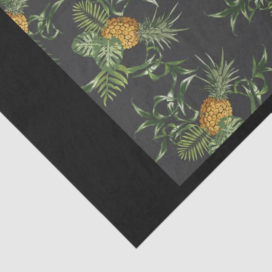 Papier Mousseline ananas (Détail)