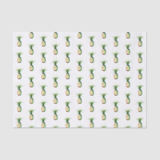 Papier Mousseline Ananas (Recto)