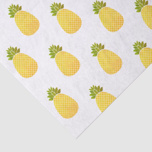 Papier Mousseline Ananas (Détail)