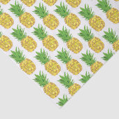 Papier Mousseline Ananas blanc (Détail)