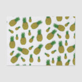 Papier Mousseline Ananas en papier tissu (Recto)