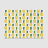 Papier Mousseline Ananas jaune (Recto)