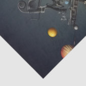 Papier Mousseline Anatomie de la série musicale Design 10 (Détail)