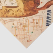 Papier Mousseline Anatomie de la série musicale Design 11 (Détail)