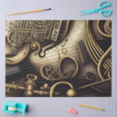 Papier Mousseline Anatomie de la série musicale Design 5 (Artisanat)