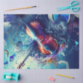 Papier Mousseline Anatomie de la série musicale Design 6 (Artisanat)