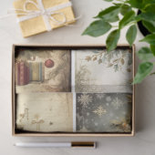 Papier Mousseline Ancien Noël (Cadeau)