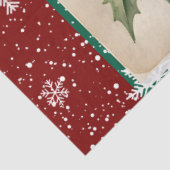 Papier Mousseline Ancien Noël belle collection de fêtes (Détail)