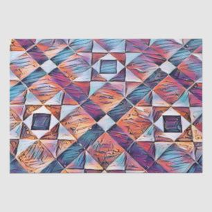 PAPIER MOUSSELINE ANCIENNE ANGLETERRE CARRELAGE SOL