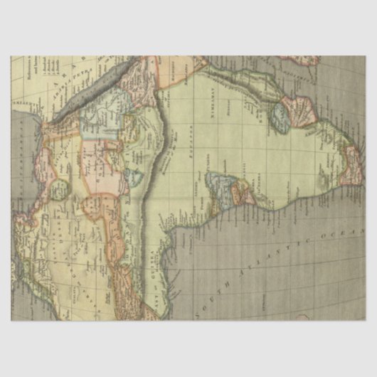 Papier Mousseline Ancienne carte série 1 Design 13 (Recto)