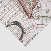 Papier Mousseline Ancienne carte série 1 Design 9 (Détail)