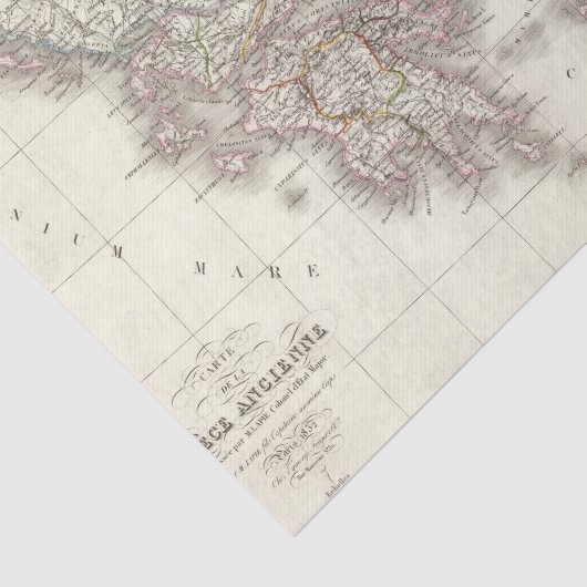 Papier Mousseline Ancienne de Grece - Grèce antique (Détail)