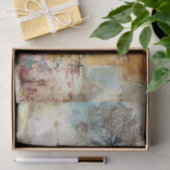 PAPIER MOUSSELINE ANCIENNE FERME SUR UNE COLLINE DÉCOUPAGE (Cadeau)