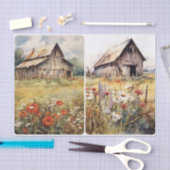 Papier Mousseline Anciennes Barnes robustes (Artisanat)